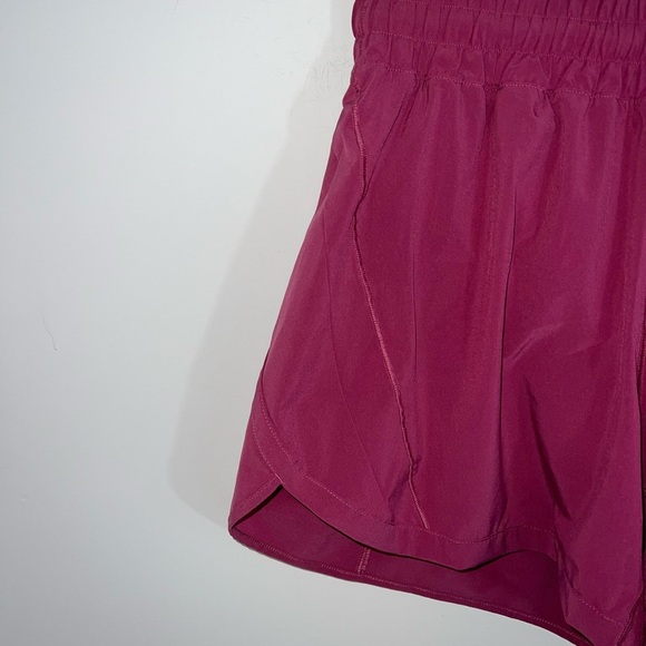 LULULEMON Women's Mauve plum Shorts size 10 - Picture 3 of 12